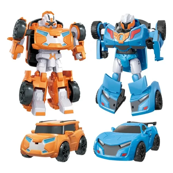 Mini Tobot Transformation Robot Toys Korea Cartoon Brothers Anime Tobot Deformation Car Airplane Toys for Children Gift 1