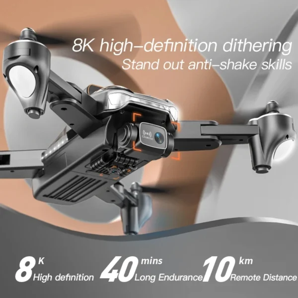 P11 Pro Max Drone 8K 5G GPS Professional HD Aerial Photography Dual-Camera Obstacle Avoidanc Brushless Quadrotor Children Gifts 3