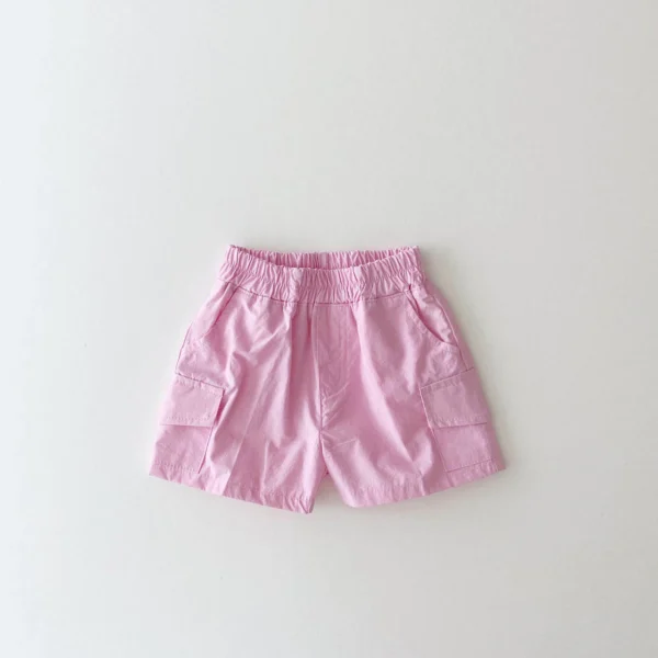 Summer Kids Boys Shorts Solid Color Baby Girl Shorts Cotton Linen Bread short Pants Fashion Newborn Bloomers 6 Months-4 Years 5