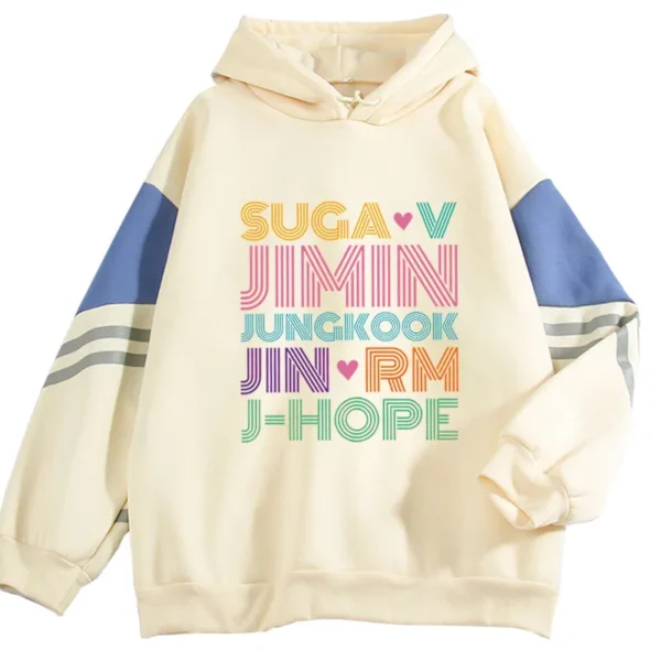 JIMIN JUNG KOOK J-HOPE JIN SUGA V RM Hoodies Sweatshirts Men/Women Fashion Kpop Hoodie JIMIN Clothes 1