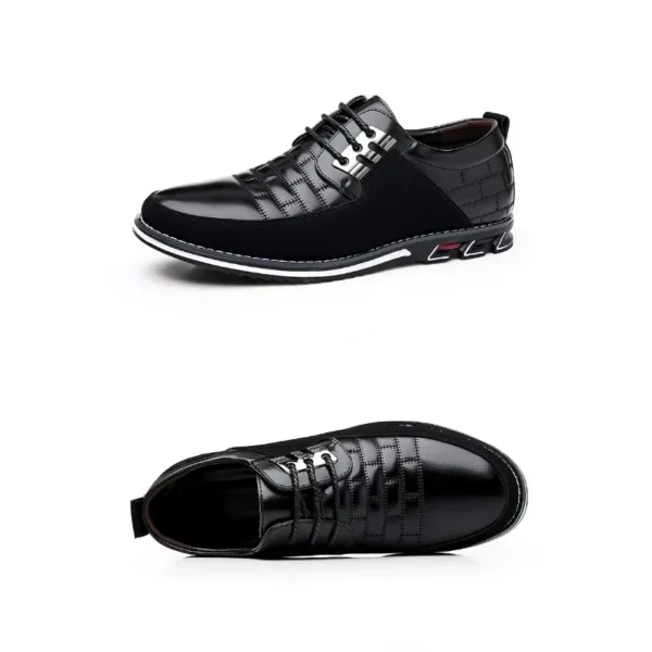 2023 Autumn Business Casual Shoes for Men Trend Classic Leather Shoes Outdoor Men Sneakers Sewing Breathable Men's Dress Shoes 6