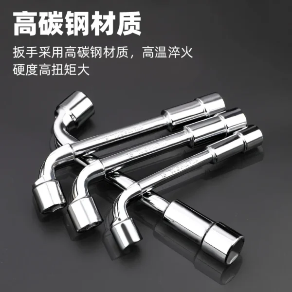 6 7 9 10mm CRV Steel L Type Socket Spanner L Wrench 6 Point Hand Tools Automotive Mechanical Tool 3