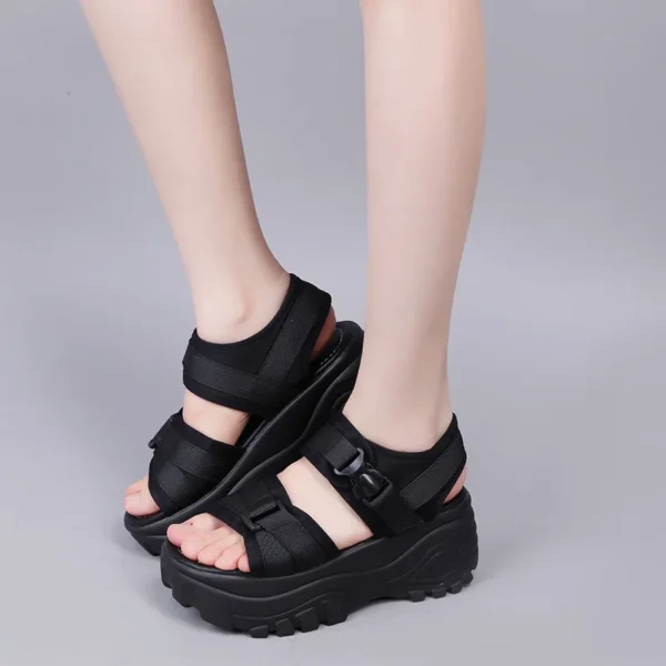 2023 New Designer Shoes Ladies Sandals High Quality Women's Shoes Summer Platform Sandalias De Mujer 5