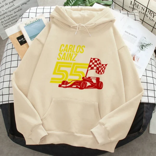 Carlos Sainz hoodies women streetwear 2023 Pullover sweatshirts female harajuku clothing 2