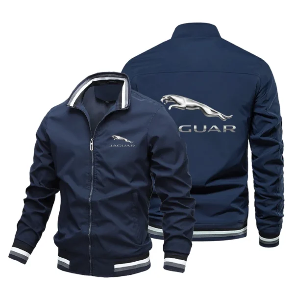 2024 Jaguar Car Logo Summer New Men's Bomber Jacket Casual Fashion Outdoor Ultra-Thin Zipper Sports Sunscreen Clothing 바람막이 2