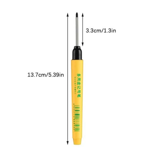 33mm Marking Pen Waterproof and Colorfast Ceramic Tile Wood Metal Deep Hole Long Head Marking Pen Woodworking Electrician Tools 6