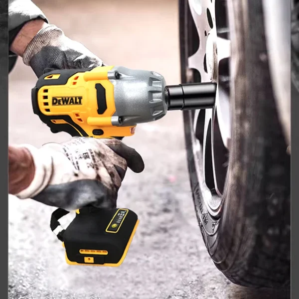 DEWALT 1/2in High Torque Electric Wrench Brushless Cordless Impact Wrench Decoration Team Power Tools For Dewalt 20V Battery 3