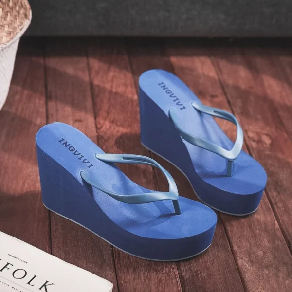 Womens Shoes Comfort Summer Women Wedge Platform Slippers Outdoor Sports Beach Flip Flops Opened Toe Casual Shoes 2023 6