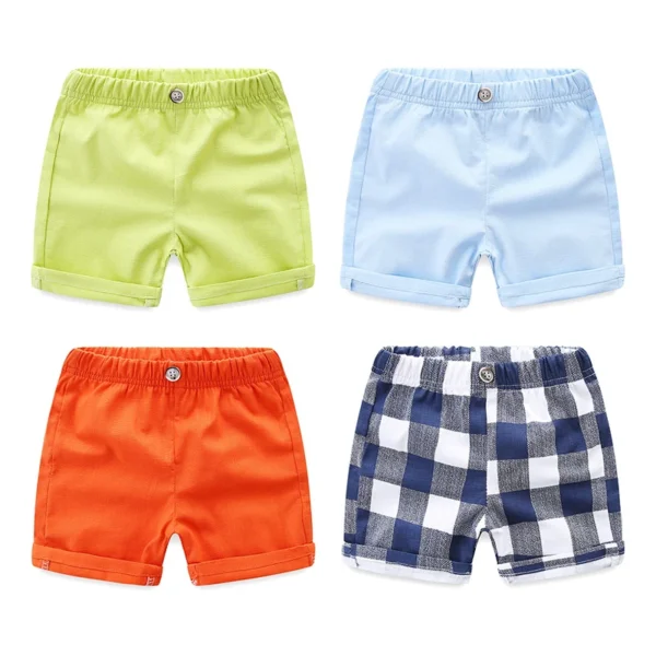 linen children's short Thin Boy Pants Summer boys' Shorts trousers 6 Colour Boy clothes toddler Kids clothing 2 To 7 Year Shorts 2