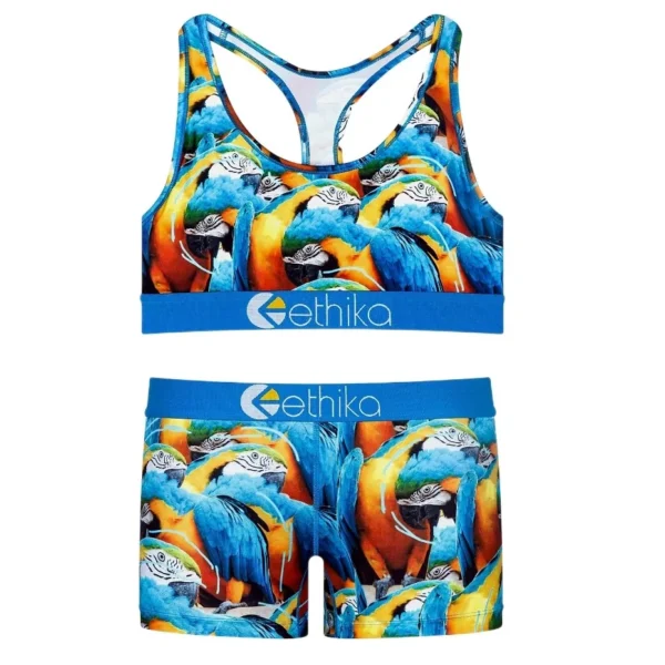 Women 2pcs Outfit Shorts Set Female Bra And Boxers Club Spandex Sleeveless Vest Shorts Spandex Suits Womens Sports Two Piece Set 2