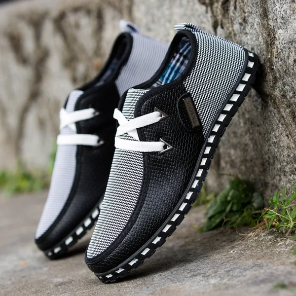 2023 Men Casual Leather Shoes Fashion Comfortable Business Male Shoe Summer Spring Light Plus Size Footwear New Man Sneakers 3