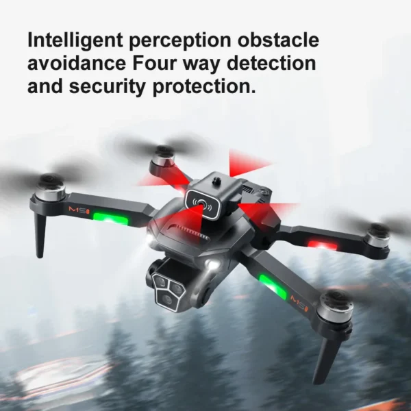 New M1s Mini Drone 4K Professinal Three Camera Wide Angle Optical Flow Localization Four-way Obstacle Avoidance RC Quadcopter 5