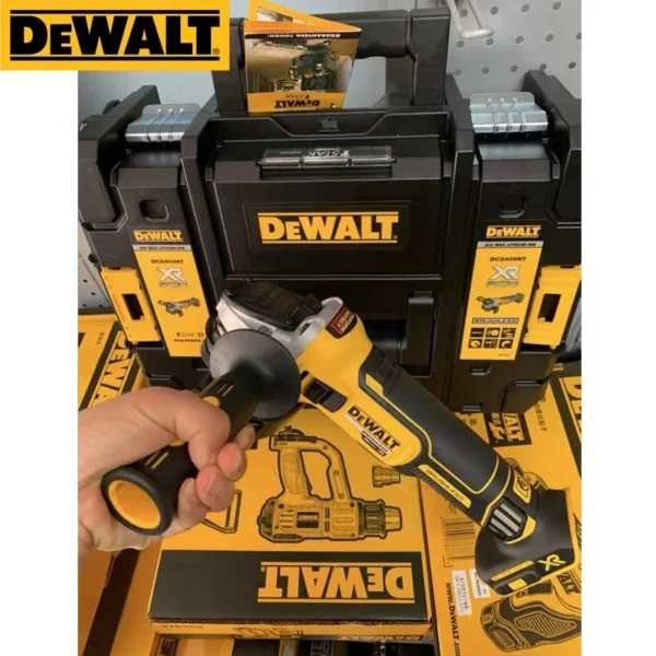 DEWALT Angle Grinder DCG405 20V Professional Cordless Power Tool Cutting Machine 125mm Rechargeable Brushless Portable Polisher 2