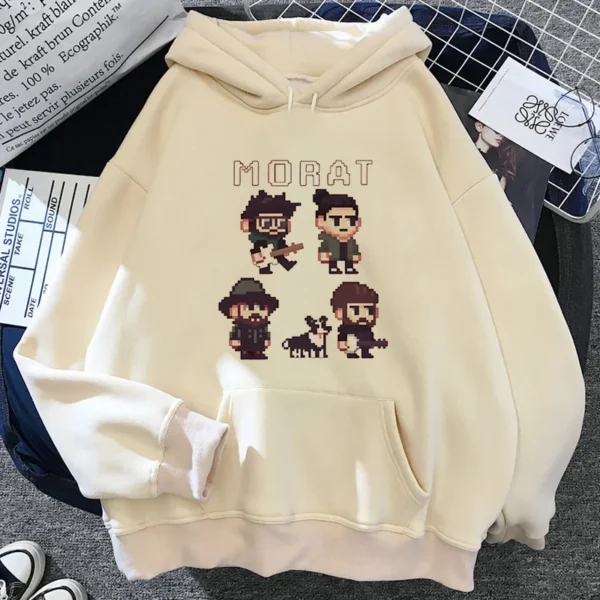 Morat hoodies women japanese aesthetic Kawaii graphic clothes women vintage tracksuit 2