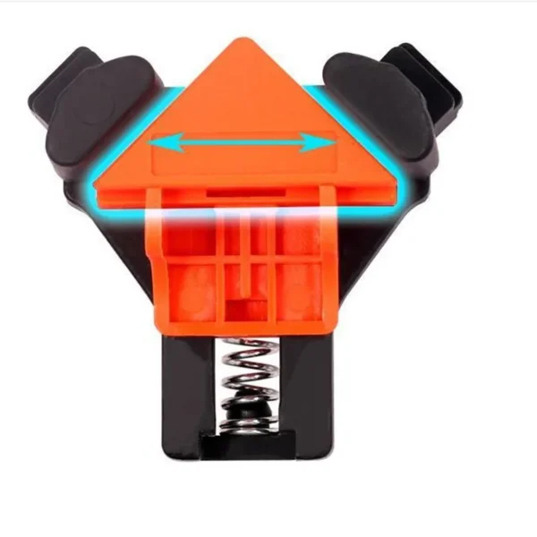 90 Degree Right Angle Clamp Fixing Clips Picture Frame Corner Clamp Woodworking Hand Tool Pipe Clamp Positioning Fixture 4